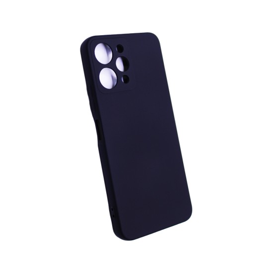 Silicone Case with Camera Shield for Xiaomi Redmi 12 Black